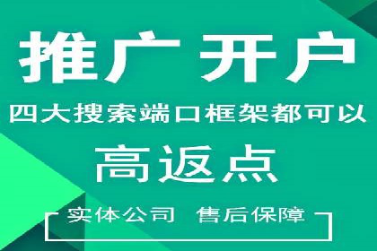 开户推广成本分析案例